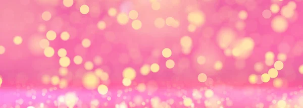 Glitter Bokeh Roze Achtergrond Sparkle Licht Glamour Illustratie Glinsterende Vonken — Stockfoto