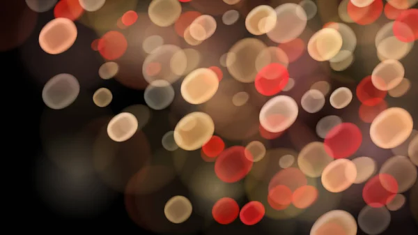 Fondo Abstracto Con Efectos Bokeh Colores Rojo Beige — Archivo Imágenes Vectoriales