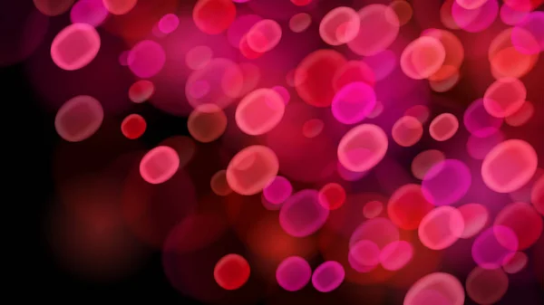 Fondo Abstracto Con Efectos Bokeh Colores Rojos — Archivo Imágenes Vectoriales