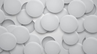 Gölgeleri olan deliklerin ve dairelerin arka planı