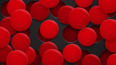 Gölgeleri olan deliklerin ve dairelerin arka planı