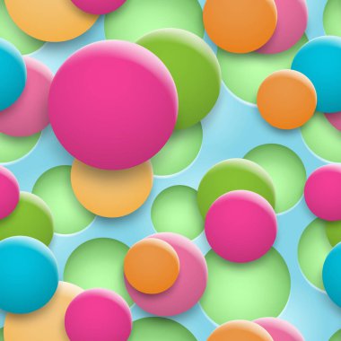 Gölgelerile delik ve dairelerin kusursuz deseni