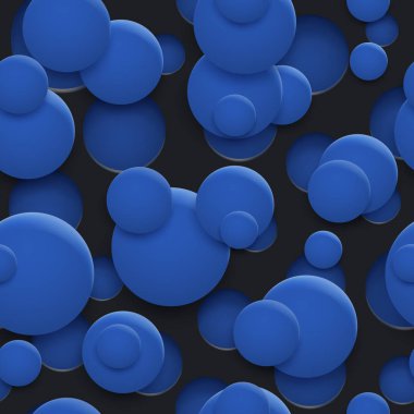 Gölgelerile delik ve dairelerin kusursuz deseni