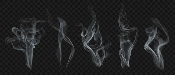 Conjunto de humo — Vector de stock