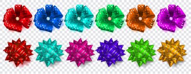 çok renkli yay seti