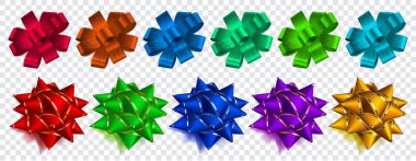 çok renkli yay seti