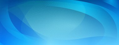 Açık mavi renkli küçük noktaların ve dalgalı çizgilerin soyut yarım ton arkaplanı