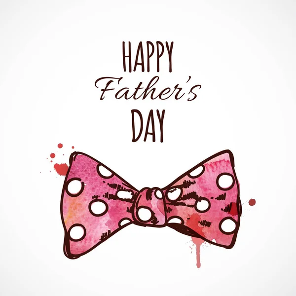 Happy Father Day Banner Flyer Poster Ontwerp Met Hand Getekende — Stockvector