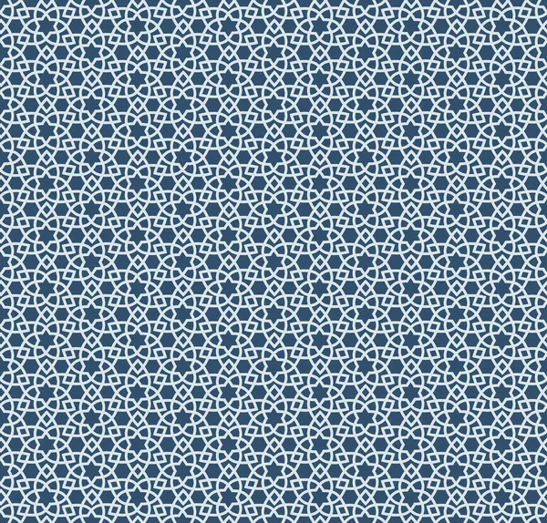 Abstract Pattern Arabian Style Seamless Vector Background — Stock Vector