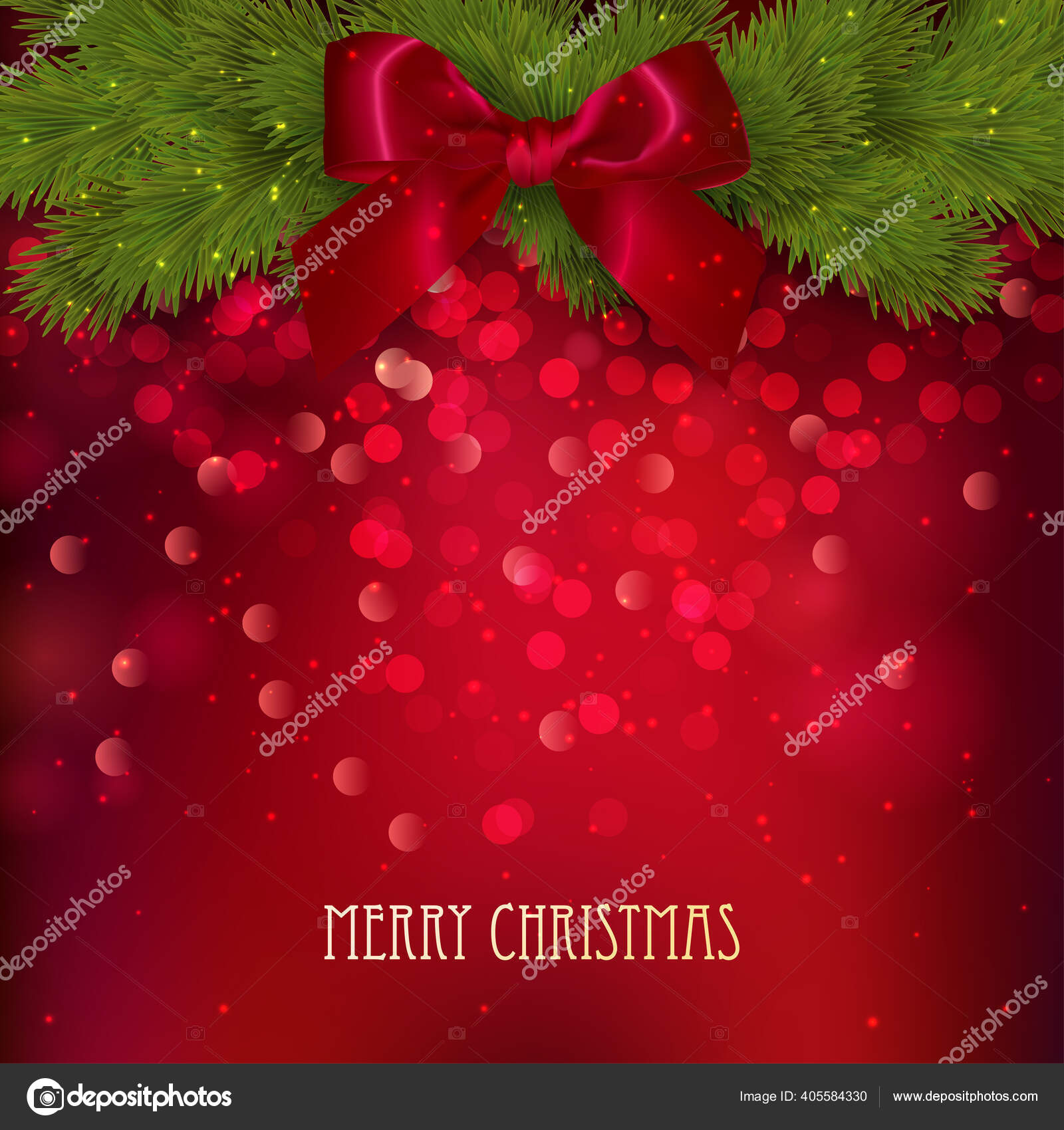 Selamat Natal Latar Belakang Meriah Ilustrasi Vektor Stok Vektor C Ajjjgul 405584330