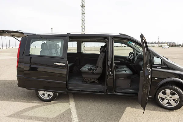 Mercedes Benz Vito Interior Porta Aberta — Fotografia de Stock