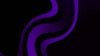 Mor neon parlak ışık akıntıları, yörünge boyunca hızla ilerliyor.