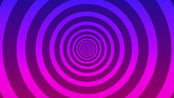 Cercle vitesse tunnel boucle animation fond pour texte