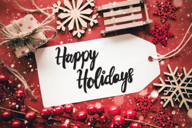 Düz Lay, kırmızı dekorasyon, hat Bayramınız kutlu olsun