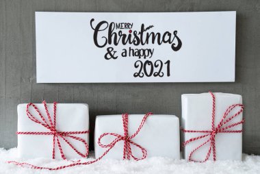 Üç Hediye, İşaret, Kar, Mutlu Noeller ve Mutlu 2021