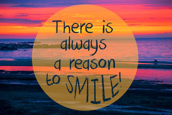 Sunset Or Sunrise At Sweden Ocean, There Is Always A Reason to Smile