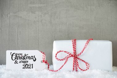 Bir Noel Hediyesi, Kar, Çimento, Mutlu Noeller ve Mutlu 2021