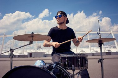 Drummer clipart