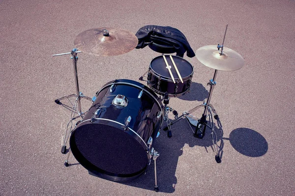 stock image drum kit