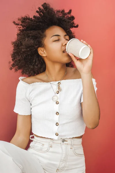 Drinking — Stock Photo