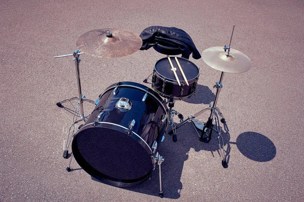 Kit tamburi — Foto stock