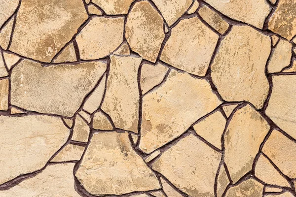 Brown artificial stone texture