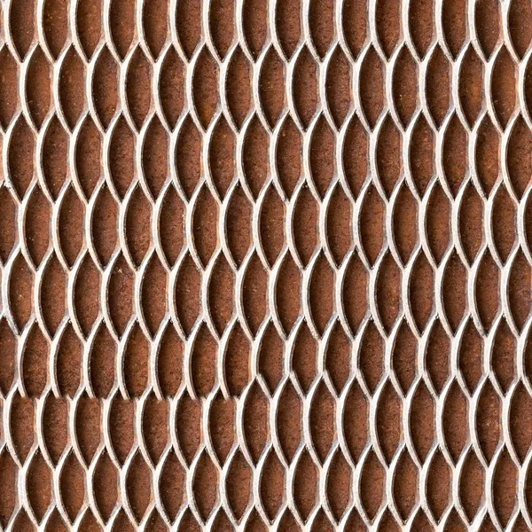 Metal Lattice Seamless Texture — Stock Photo, Image