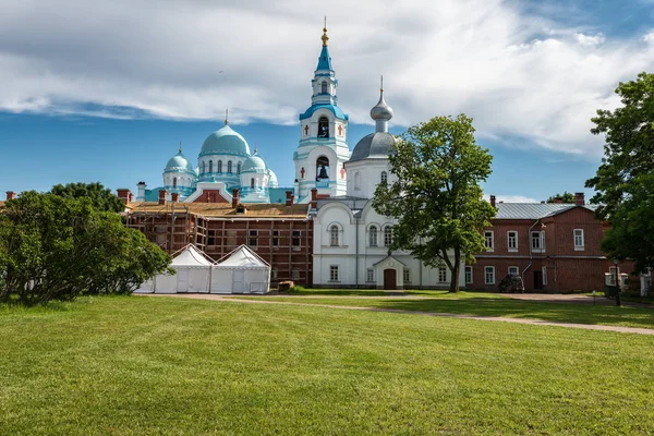 Erlöser Verklärung Kathedrale Blick Aus Dem Refektorium Valaam Ist Ein — Stockfoto