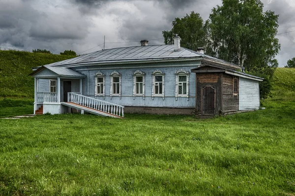 Eski Kulübe Belozersky Kremlin Eşsizdir Bizim Kez Dünyevi Kremlin Vologda — Stok fotoğraf