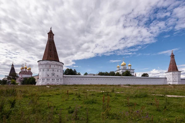 Vue Générale Monastère Depuis Lac Sanctuaires Russes Monastère Joseph Volotsky — Photo