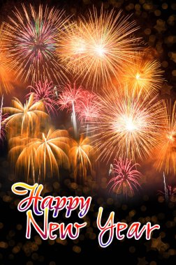 renkli havai fişek. Fireworks, estetik ve eğlence amaçlı kullanılan patlayıcı piroteknik aygıtların sınıfıdır. düşük ışık, yumuşak odak, sığ dof dolayı görünür gürültü, hafif hareket bulanıklığı