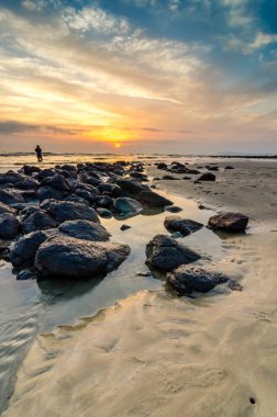 Güzel manzaralı sabah ne zaman kadar yükselen güneş