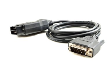 Bir araç içinde gemide tanı (Obd) bilgisayardan veri okumak için kullanılan konektör