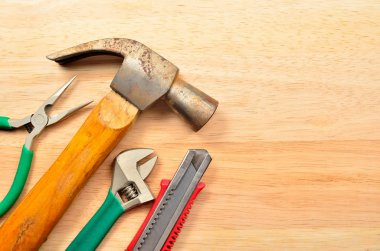 araçlar üzerinde ahşap panel