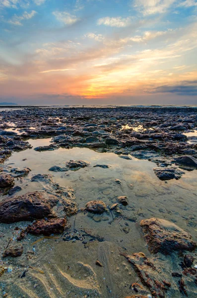 Beautiful Landscape View Morning Sun Rise — стоковое фото