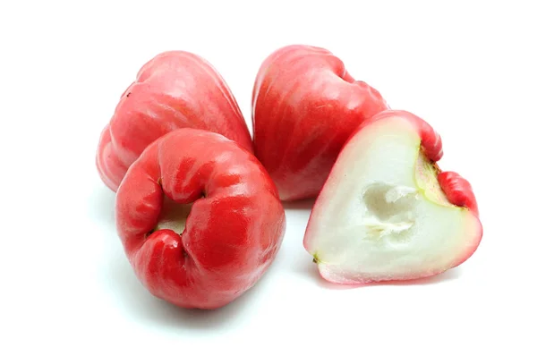 Rose Apple Isolated White Background — Stock Photo, Image