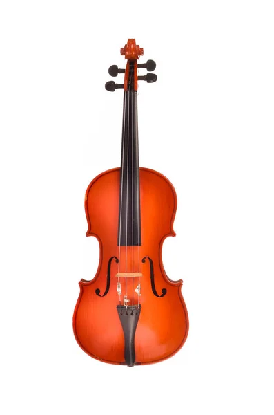 白色背景小提琴 — 图库照片