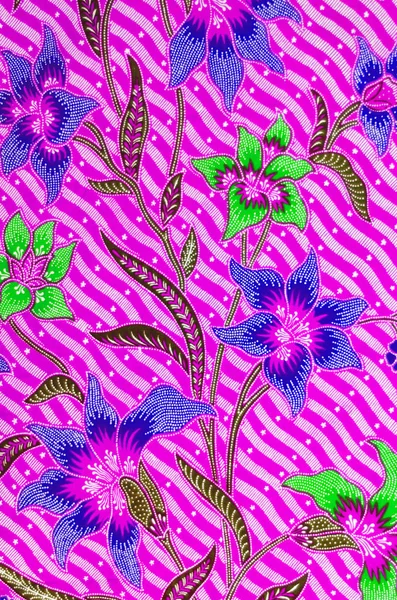 Kuvio Perinteisten Vaatteiden Malaysia Ovat Batik — kuvapankkivalokuva