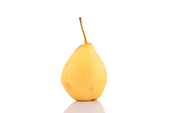Yellow Pears Isolated White — Stock Photo, Image