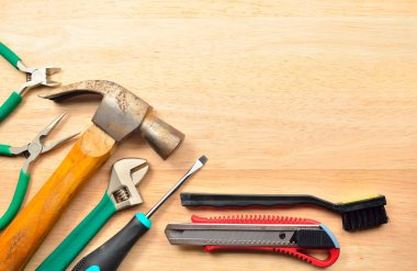 araçlar üzerinde ahşap panel