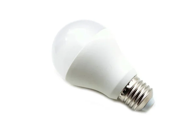 Lampadina Isolata Bianco Immagine Realistica — Foto Stock