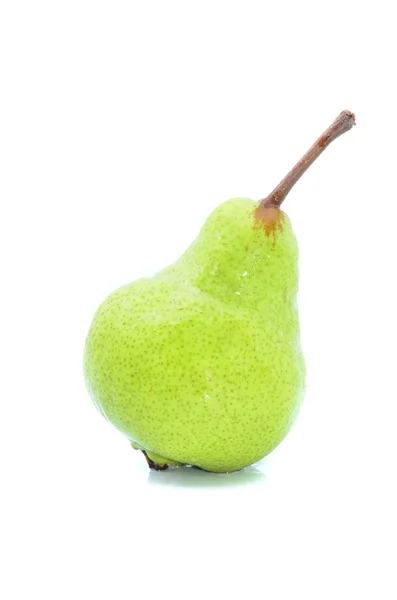 Close Pear White Background — Stock Photo, Image
