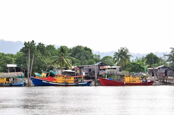 Parque Barcos Molhe — Fotografia de Stock