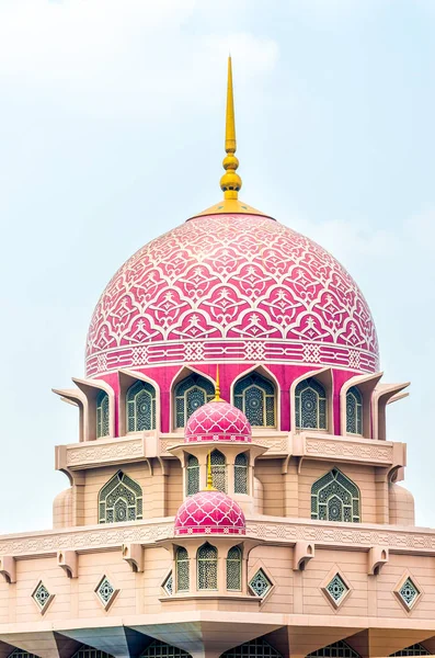 Masjid Putra Putrajayában Malajziában — Stock Fotó