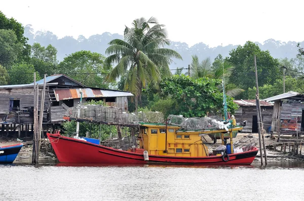 Parque Barcos Molhe — Fotografia de Stock