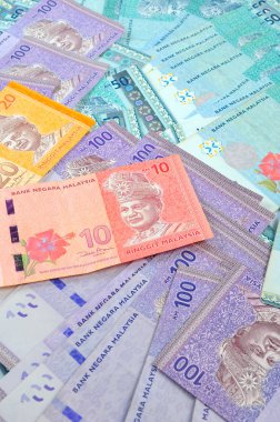 Malezya Ringiti Not arka planı