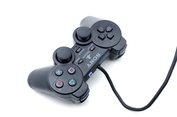 Pahang Malaysia Dec 2013 Foto Joystick Playstation Sony Controller Gioco — Foto Stock