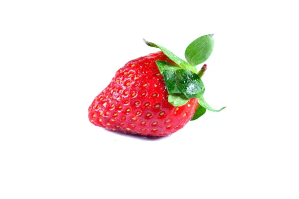 Strawberry Isolated White Background — Stock Photo, Image