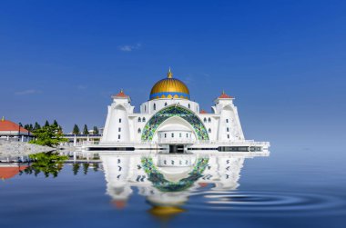 Malacca Boğazı Camisi (Mescid Selat Melaka), Malezya