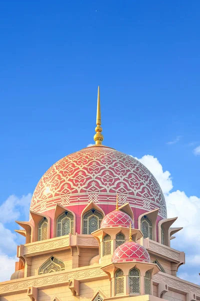Moscheea Putra Din Putrajaya Malaezia — Fotografie, imagine de stoc